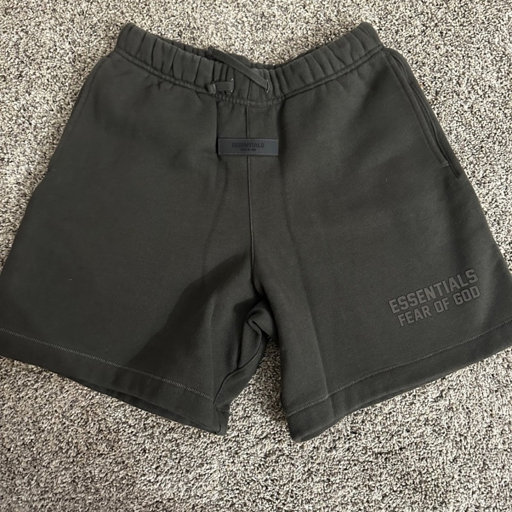 Fear of God Essentials Shorts – Brown (Youth Size 12)